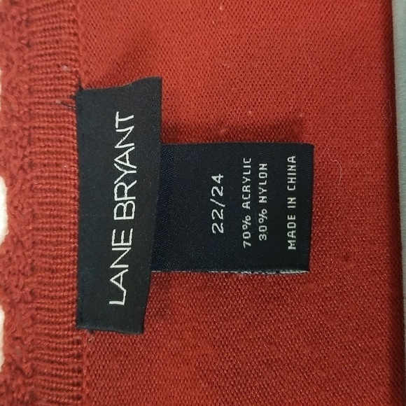 Lane Bryant brick/reddish-brown BOLO JACKET size 22/24 EUC - Picture 3 of 5